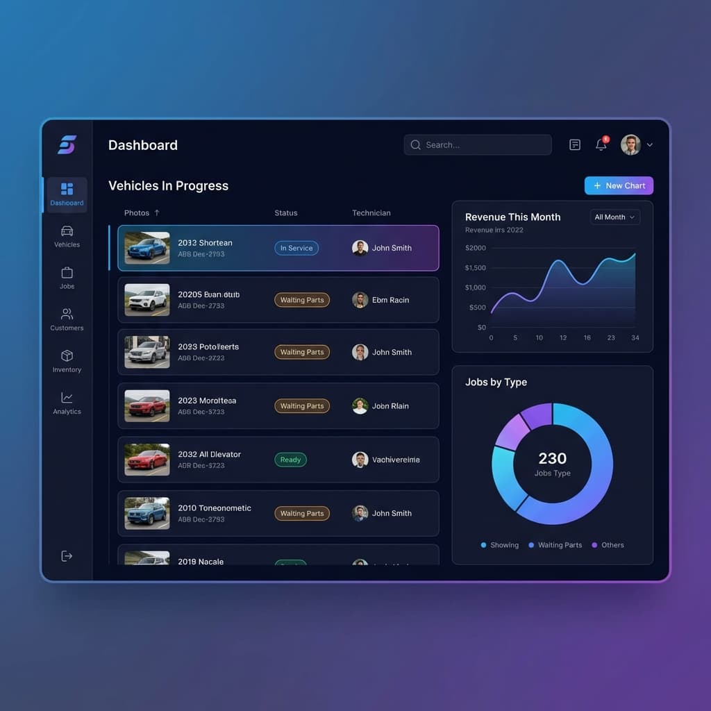ServiceCore Dashboard
